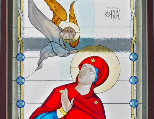 Витражи собора Святителей Кирилла и Лаврентия Туровских