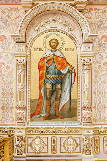 >Икона Святого Благоверного князя Александра Невского
