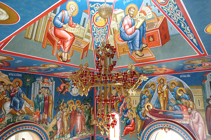 Паникадило Придела Иоанна Воина Жадовского мужского монастыря Казанской иконы Божией Матери