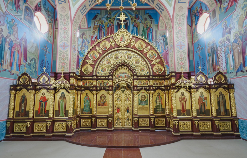 Иконостасы в стиле эклектики