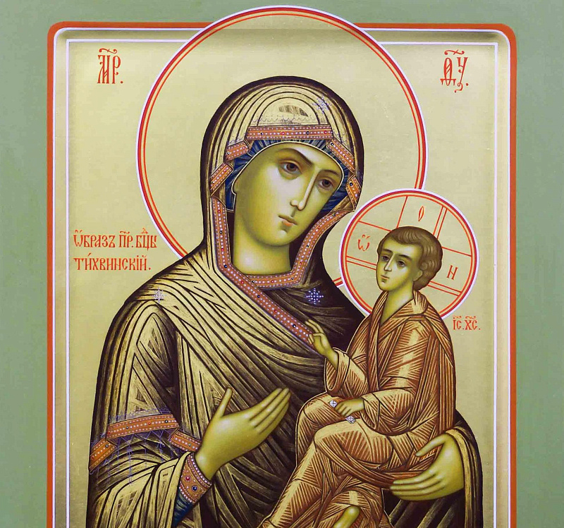 Тихвинская икона Божией Матери