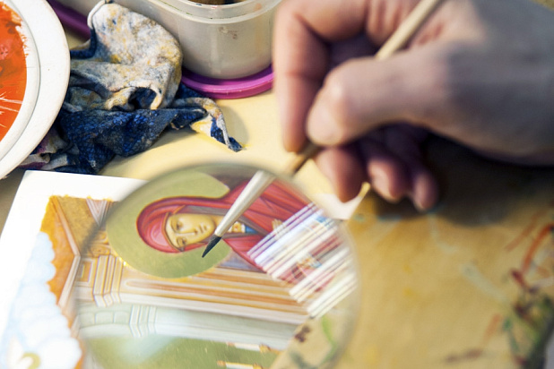 Как формировался коллектив иконописцев в Мастерской. Интервью с главным художником.