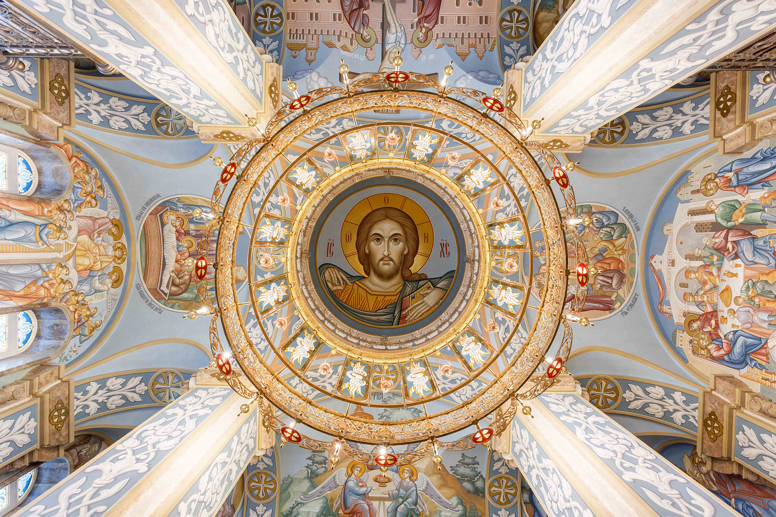 Изображение №86 Росписи придела в честь иконы Божией Матери "Утоли мои печали" Всехсвятского храма
