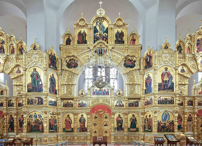 Иконостас Вознесенского Собора Крестовоздвиженского Ставропигиального женского монастыря