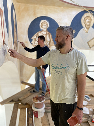 Иконописец Иван о материалах для росписи храмов. 