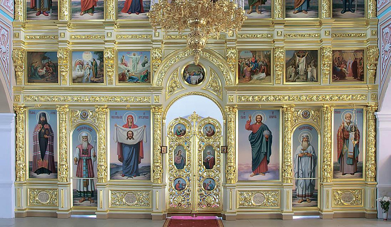 Иконостас храма Успения Божией Матери