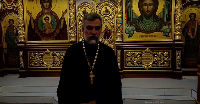 Настоятель храма во имя Спаса Нерукотворного Образа в г. Иркутск о выполненном иконостасе.