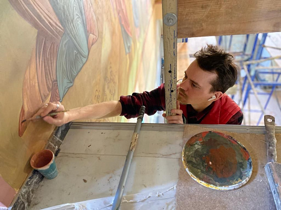 Силикатные краски для росписи храмов.