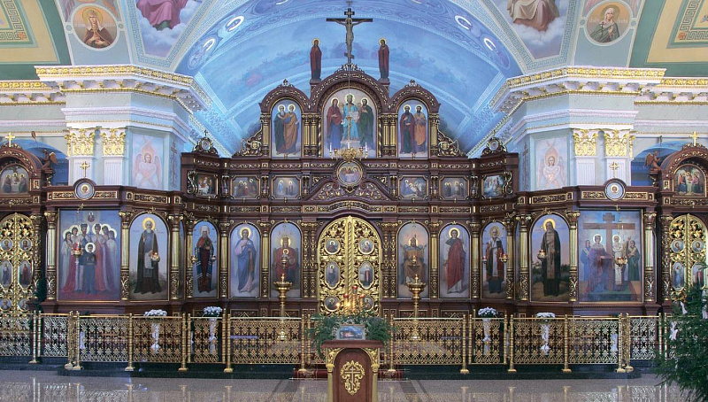 Иконостас Крестовоздвиженского женского монастыря
