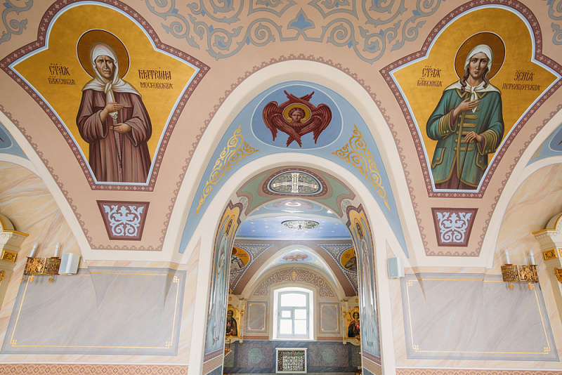 Росписи храма Сошествия Святого Духа